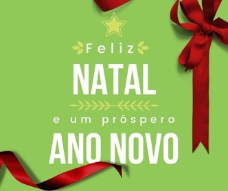 Boas Festas!  Um Natal iluminado e 2025 melhor, com esperança e união da categoria