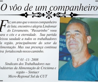 Homenagem ao Passarinho, diretor que partiu há cinco anos